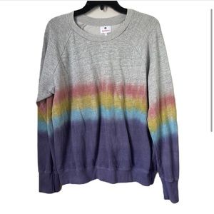 Sundry size medium (2) ombre tie dye sweatshirt